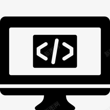 代码html计算机代码函数图标图标
