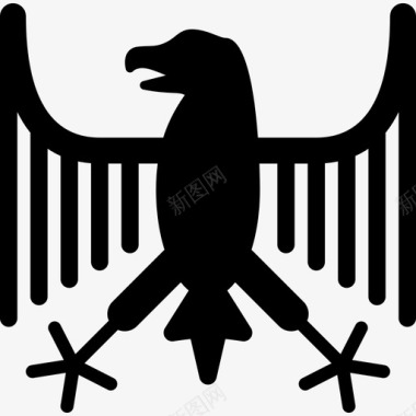 德国盾形纹章图标图标