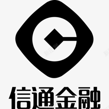 PNG文字信通logo 文字图标