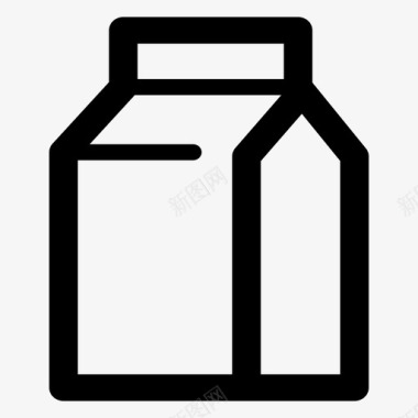 进口牛奶图标