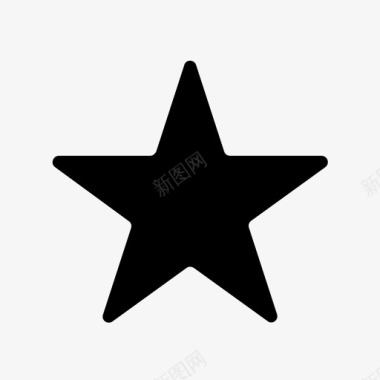 星星最爱一颗星图标图标