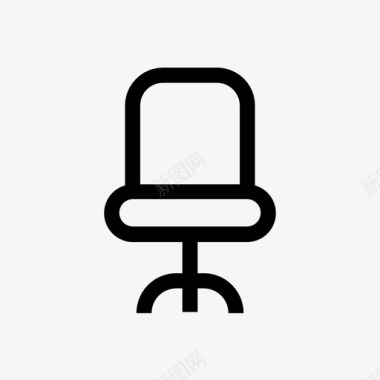 转椅办公椅图标图标