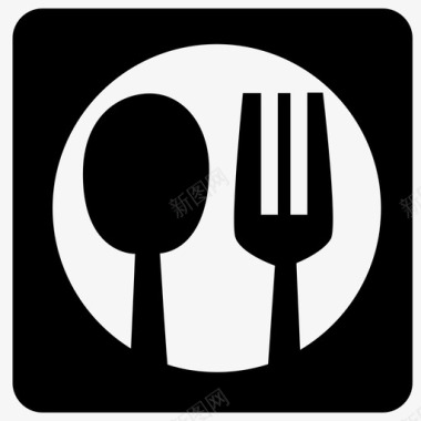 食品餐饮菜肴图标图标