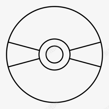 光碟蓝光碟cd图标图标