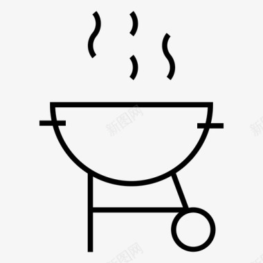 烹饪烧烤烹饪食物图标图标