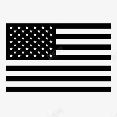 美国国旗1960年至今美国美国国旗图标图标
