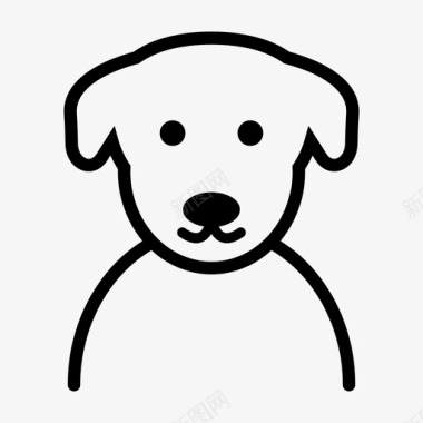 宠物狗狗动物宠物图标图标