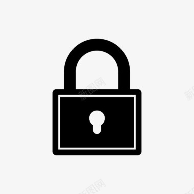 密码锁手机银行标志符号图标图标