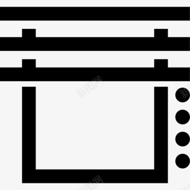 IT窗帘名片窗帘图标