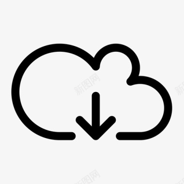 downloadcc-cloud-download图标