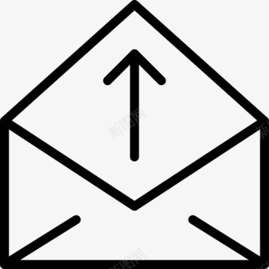 发送邮件发送邮件信封信件图标图标