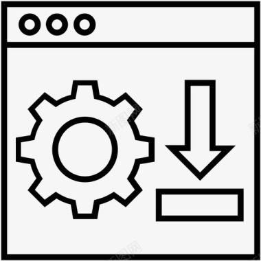 薄荷绿网页登陆页cog图标图标