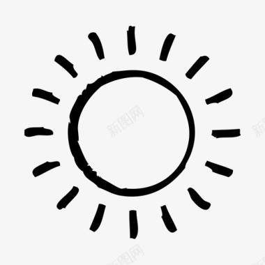 太阳照片摄影师图标图标