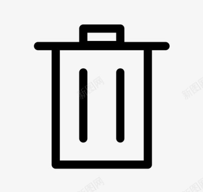 7777_Essential_Icons_Trash图标