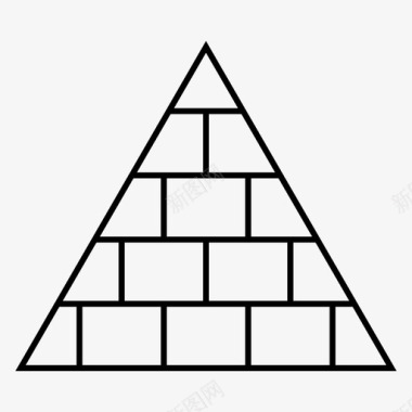 新加坡文化旅游金字塔文化沙漠图标图标