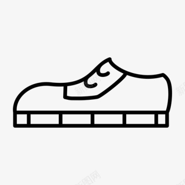 鞋礼服鞋图标图标