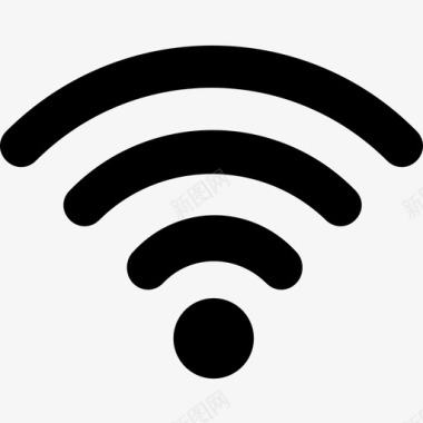 WIFI网络wifiinternet信号图标图标