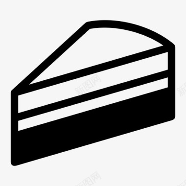 蛋糕甜点布丁蛋糕图标图标