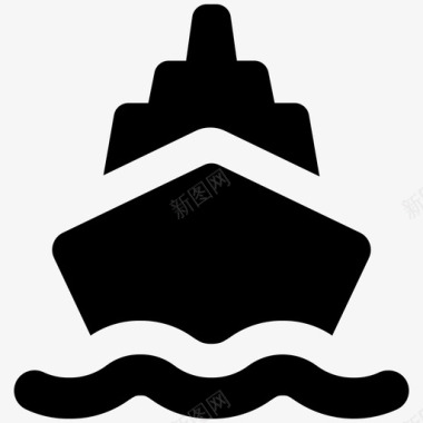 旅行社宣传海报船大船莫诺旅行社图标图标