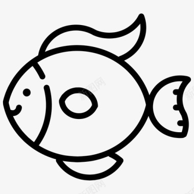 鱼生物海图标图标