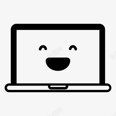 MACBOOKlaughing笔记本电脑emojihappy图标图标