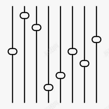 音频均衡器设置功能siji系统图标图标