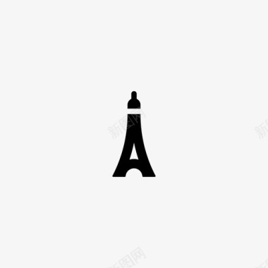 巴黎埃菲尔铁塔法国图标图标