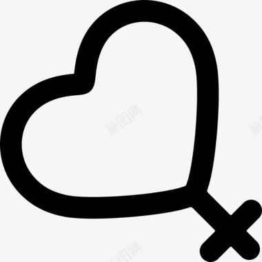 女人爱性别符号星座做我的情人图标图标