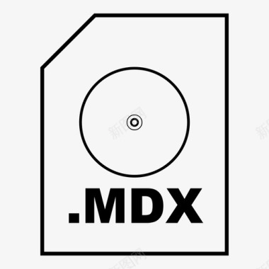 mdx守护程序文件图标图标