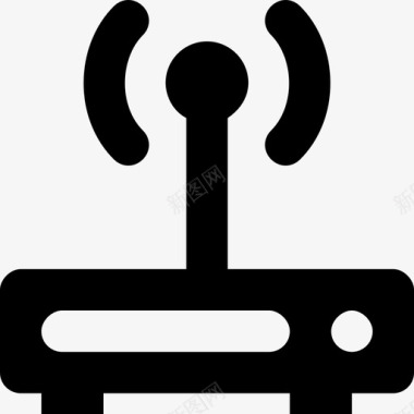 wifi路由器internet调制解调器图标图标