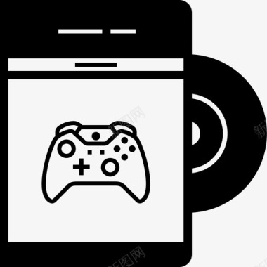 钢材封面xbox游戏光盘cd控制台图标图标