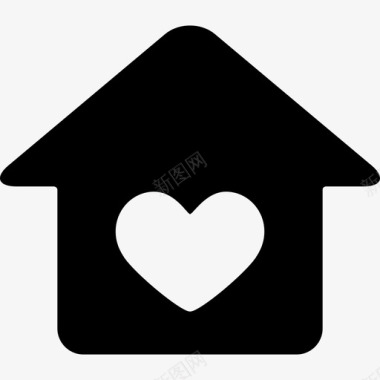 做我的情人用心的房子标牌做我的情人图标图标