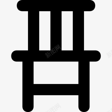 椅子桌椅餐椅图标图标