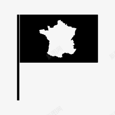法国国旗欧元欧洲图标图标