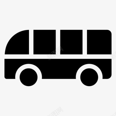 汽车公共汽车汽车运输图标图标