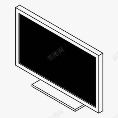 娱乐头条图标电视娱乐监视器图标图标
