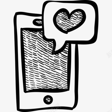 手机贴心提示标牌情人节套餐图标图标
