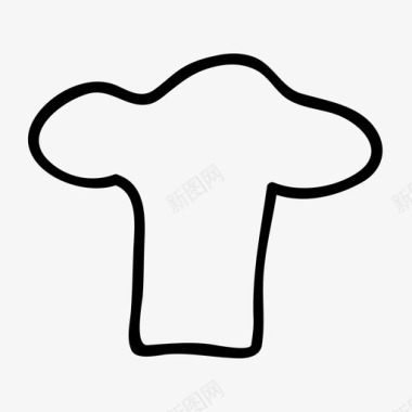 采购产品toque厨师帽厨师复兴图标图标