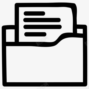 送货箱文件目录文件箱文件夹图标图标