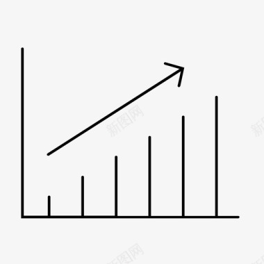 生长图图表曲线图图标图标