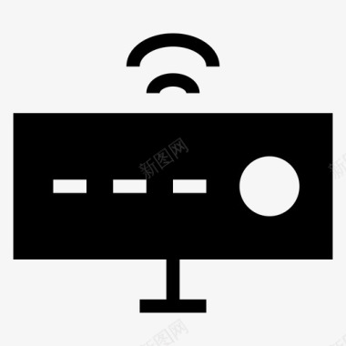 路由信号设备连接路由器图标图标