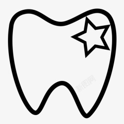 全瓷牙全瓷牙icon高清图片