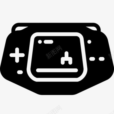 复古床头灯gameboyadvance游戏手持图标图标