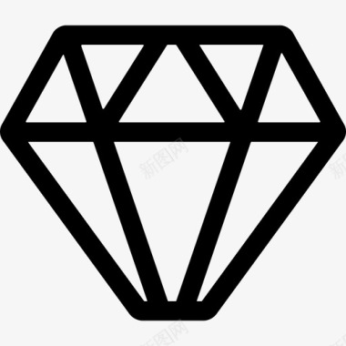 几何钻石形状形状做我的情人图标图标