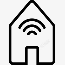 wifi智能家居智能家居联网家庭家庭wifi图标高清图片