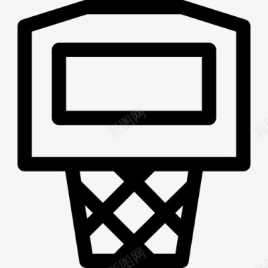 篮球篮板运动poi活动大纲图标图标