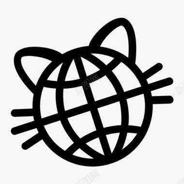 猫世界动物猫图标图标