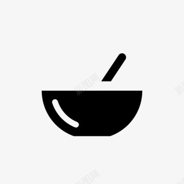 餐碗入口图标图标
