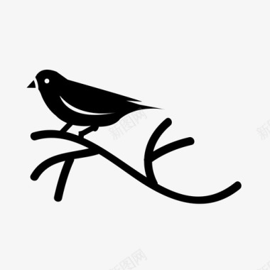 雀动物鸟图标图标