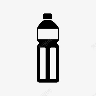 饮料瓶瓶装水矿泉水图标图标